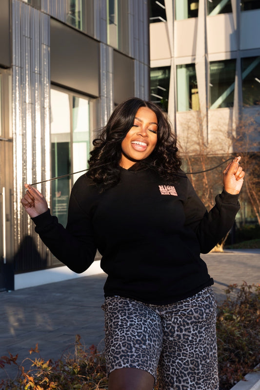 "Black Girls, Your Feelings Matter Too." - Black Friday Limited Editon Puffprint Hoodie